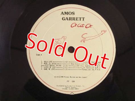 Amos Garrett Go Cat Go Guitar Records