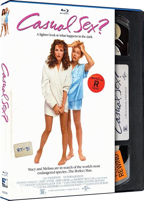 Casual Sex Retro Vhs Packaging Lea Thompson Victoria Jackson