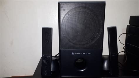 Altec Lansing Vs Computer Speaker Set W Subwoofer Audio Soundbars