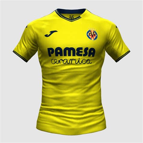 Villarreal Home Kit 24 25 Joma FIFA 23 Kit Creator Showcase