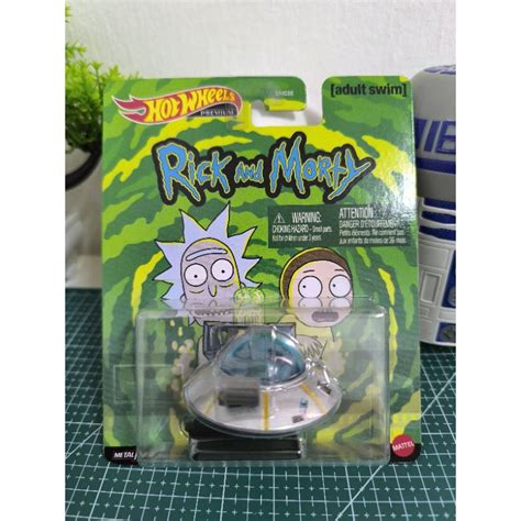 Rick S Ship Hot Wheels Premium Rick And Morty Shopee Malaysia