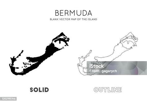 Peta Bermuda Ilustrasi Stok - Unduh Gambar Sekarang - Bermuda, Amerika ...
