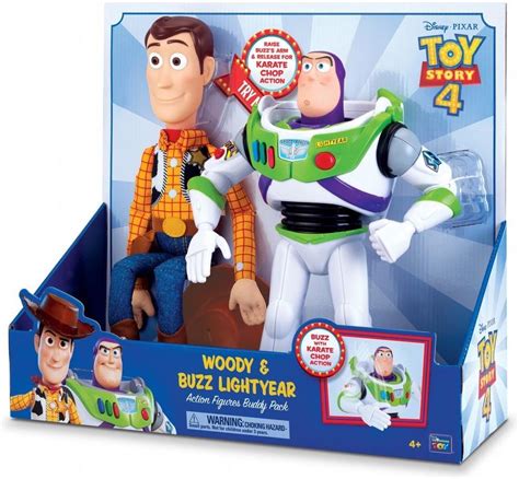 Thinkway Toys Disney Toy Story 4 Buzz Astral Szeryf Chudy 2 Pak Figurek