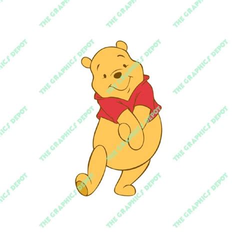 Winnie The Pooh SVG File DXF File EPS File Png File Etsy UK