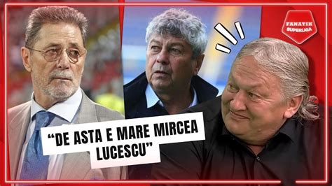 Cornel Dinu IL BATE La Tabla Pe Mircea Lucescu Danut Lupu Starneste