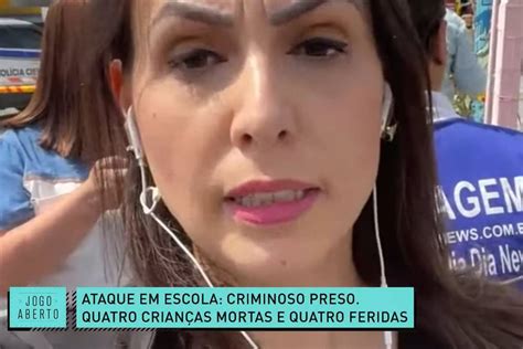 Vídeo Repórter Se Emociona Ao Vivo Com Notícia Sobre Ataque A Creche