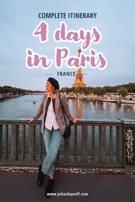 Paris city travel guide perfect 4 day itinerary to paris – Artofit