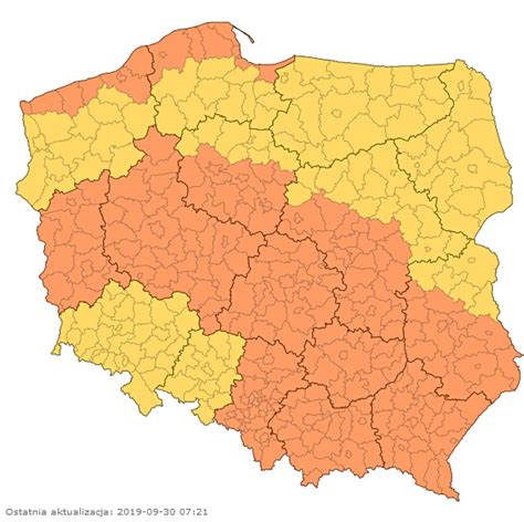 Silny wiatr na Mazowszu Na południu powieje do 100 km h Aktualności