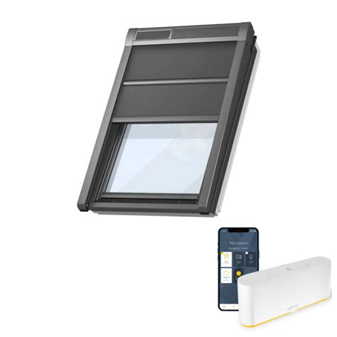 Volet fenêtre de toit souple à énergie solaire VELUX SSS MK04 Box