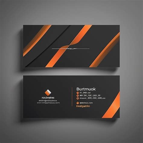 Page 3 Black Orange Business Cards Images Free Download On Freepik