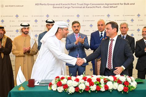 Ad Ports And Karachi Port Trust Forge Strategic Partnership With