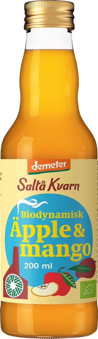 Äpple Mango Biodynamisk SALTÅ KVARN Dabas