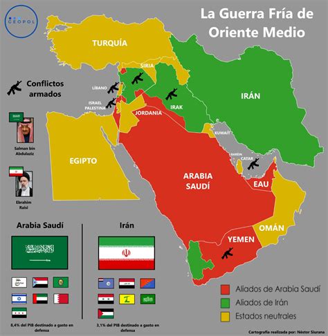 El Mapa De La Guerra Fria