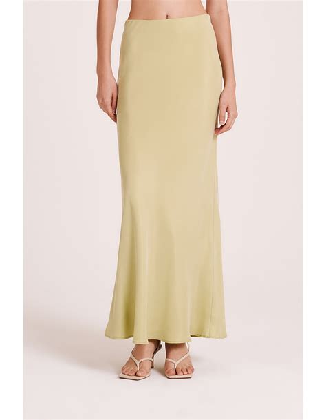Nude Lucy Ines Cupro Skirt David Jones