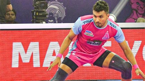 Pro Kabaddi League Arjun Deshwal Shines In Jaipur Pink Panthers Win