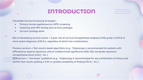 SOLUTION ASCCP Cervical Cancer Guideline 2019 Summary Studypool