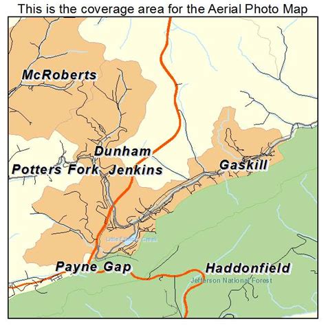 Aerial Photography Map Of Jenkins Ky Kentucky