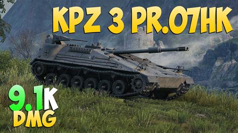 Kpz Pr Hk Kills K Dmg No Way Out World Of Tanks Youtube