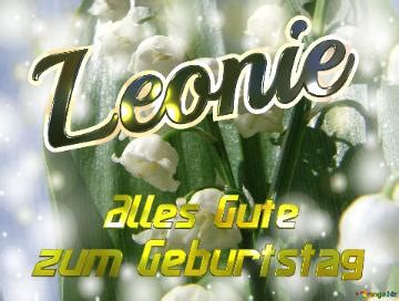 Alles Gute Zum Geburtstag Leonie Kostenloses Bild