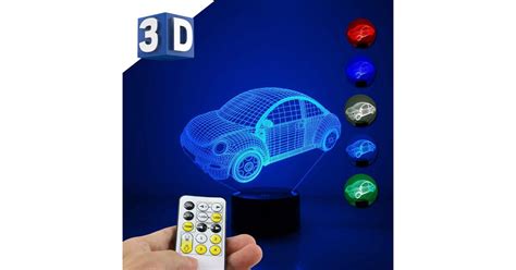 3D LED RGB Lampa Sa Promenljivom Bojom Svetlosti Automobil Cena Prodaja