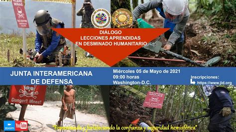 DiÁlogo Lecciones Aprendidas En Desminado Humanitario Youtube