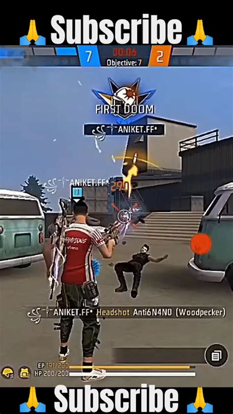 Free Fire Short Video 😎freefire Freefire1vs1customtipsandtricks