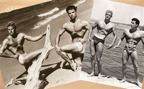NSFW Vintage Nude Male Physique Model Glenn Bishop