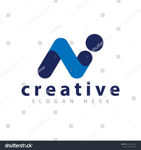 N Letter People Logo Icon Vector Stock Vector Royalty Free 1169146663