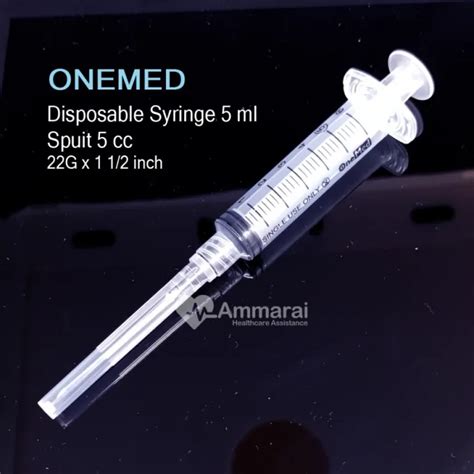 Jarum Suntik Onemed Disposable Syringe Ml Spuit Lazada Indonesia