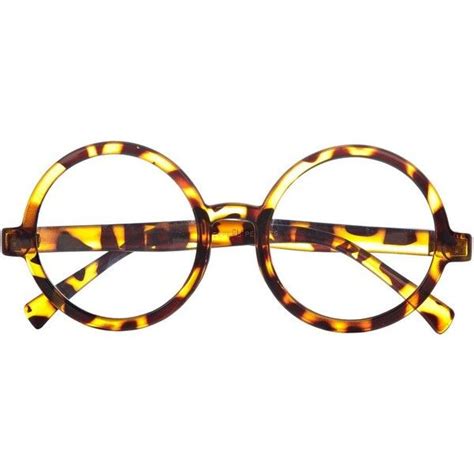 River Island Brown Tortoise Round Geek Glasses Round Tortoiseshell