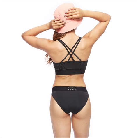 Billabong Logo Band High Neck Bikini