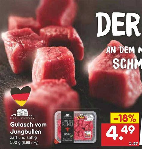 Gut Ponholz Gulasch Vom Jungbullen Angebot Bei Netto Marken Discount