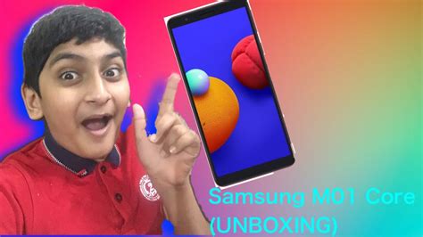 Unboxing The Samsung M01 Core Youtube