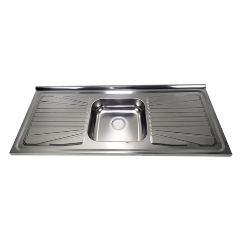 Pia de Cozinha Aço Inox 120cm Fundo Concretado Fabrinox Leroy Merlin