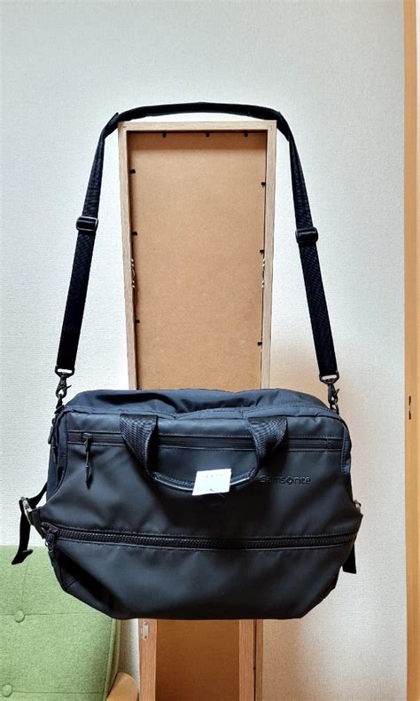 Samsonite Black Messenger Sling Bag On Carousell