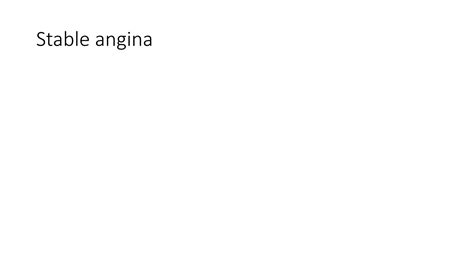 Ischemia Heart Disease Nstemi Stemi Angina Ppt