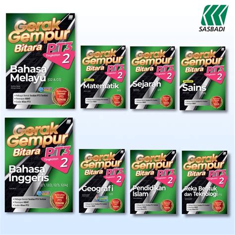 Mbo Buku Latihan Gerak Gempur Bitara Kssm Tingkatan Shopee