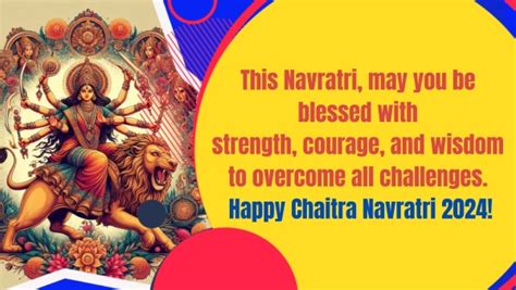 Chaitra Navratri 2024 Wishes Top 50 Greetings Messages Images