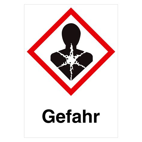 Ghs Symbol Ghs Gesundheitsgefahr Gefahr X Mm Er Rolle