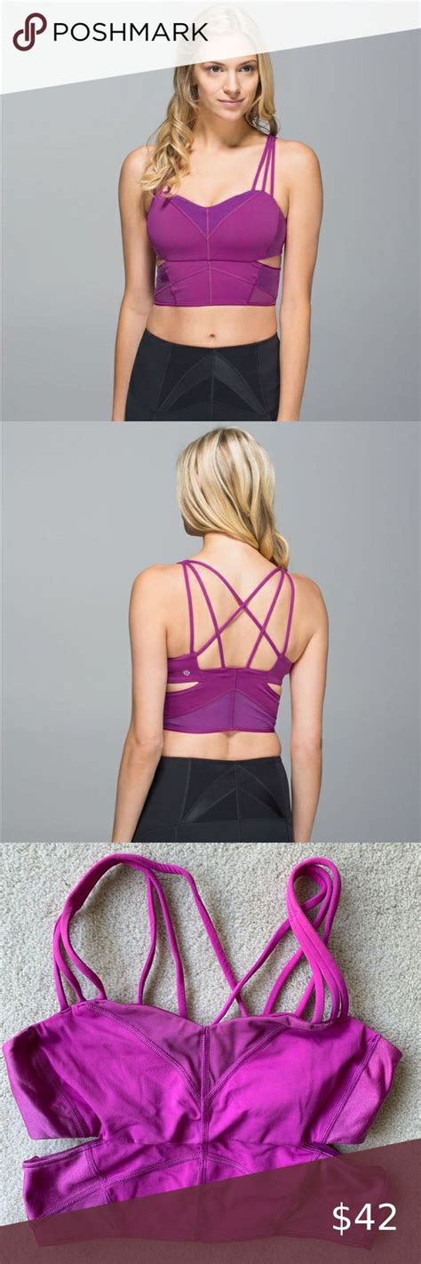 Lululemon Exquisite Sports Bra Ultra Violet