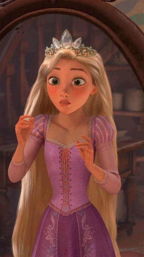 Disney Princess Rapunzel Face Tangled Aesthetic Hd Phone Wallpaper