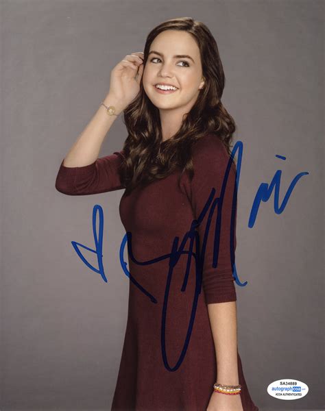 Bailee Madison Sexy Signed Autograph 8x10 Photo Acoa 69 Outlaw