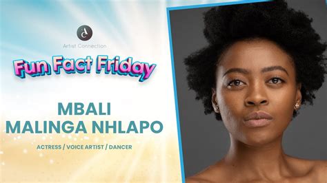 Fun Fact Friday Mbali Malinga Nhlapo Youtube