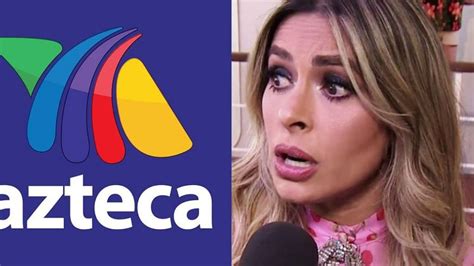 Llega A Televisa Sin Exclusividad En Tv Azteca Conductora Reemplaza