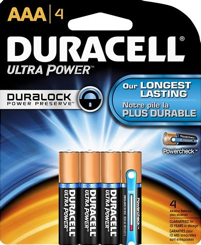 Best Buy Duracell Ultra Aaa Batteries Pack Mx B U