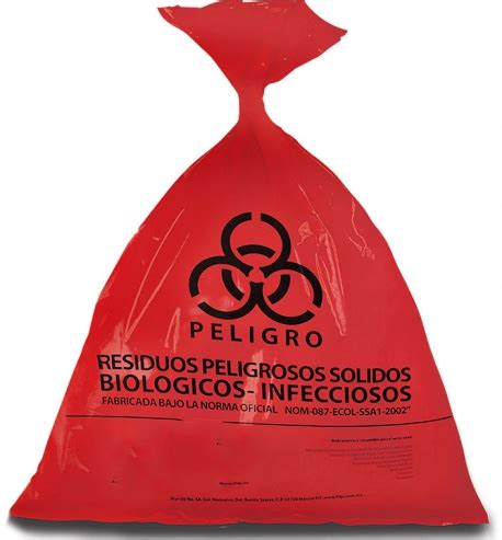 Bolsa Roja De Polietileno Rpbi Calibre Cm X Cm Con