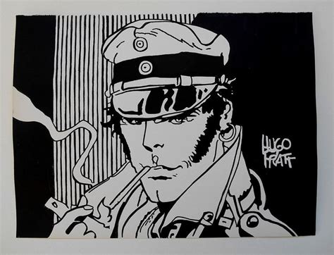 Hugo Pratt Corto Maltese Drawing Artifacts World Drawings Comic