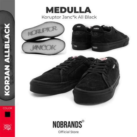 Promo Nobrands Medulla Korjan Korupt R Janc K Original Sepatu