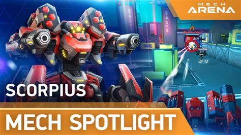 Mech Arena Mech Spotlight Scorpius Youtube