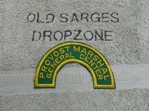 Provost Marshall General Center Ww Color Old Sarge S Drop Zone